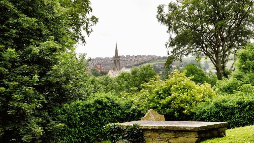 View of Downpatrick, Ireland
