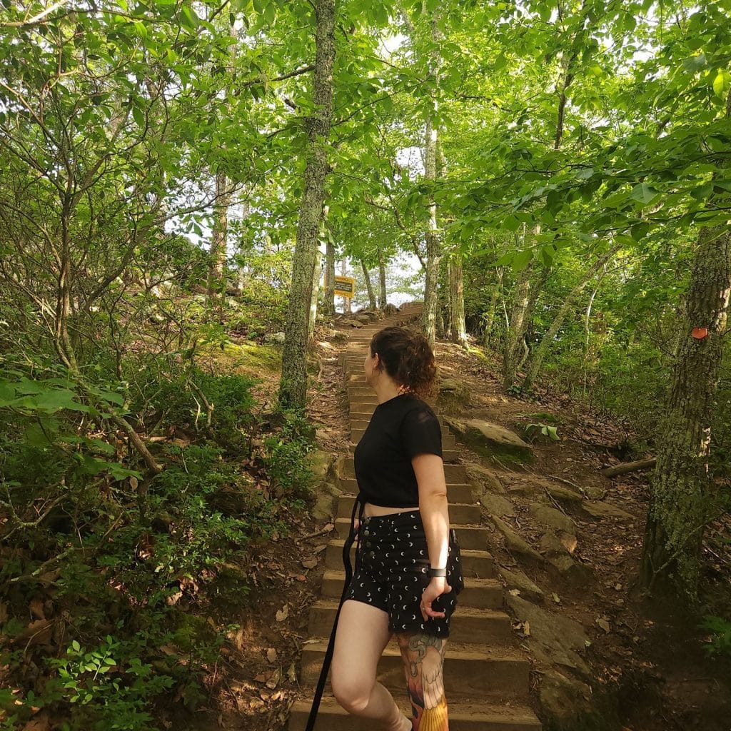 Phoenyx on a Hiking Trail in the mountains. Phoenyx Travels - inclusive travel